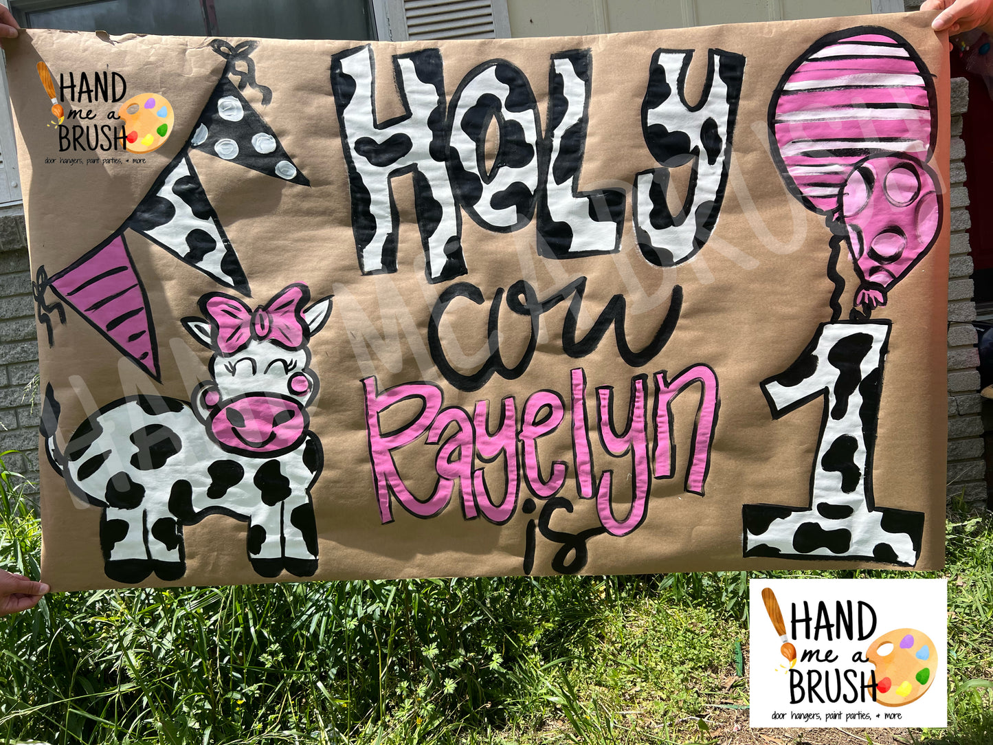 Handpainted Banner