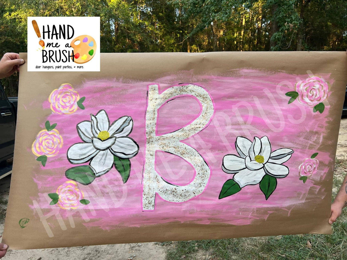 Handpainted Banner