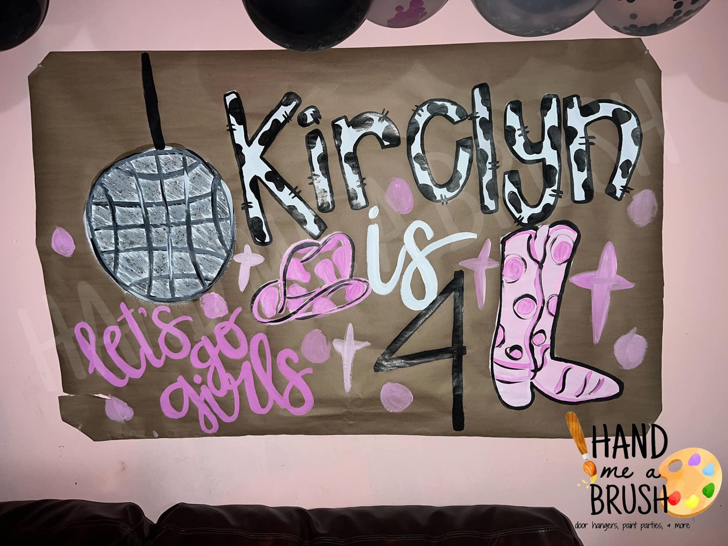 Handpainted Banner