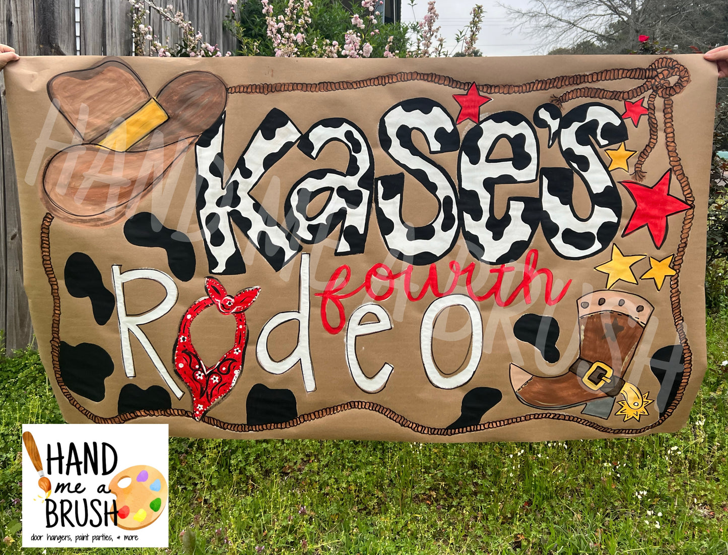 Handpainted Banner