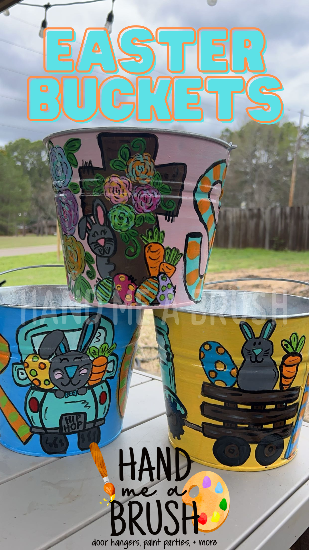Painted Bucket