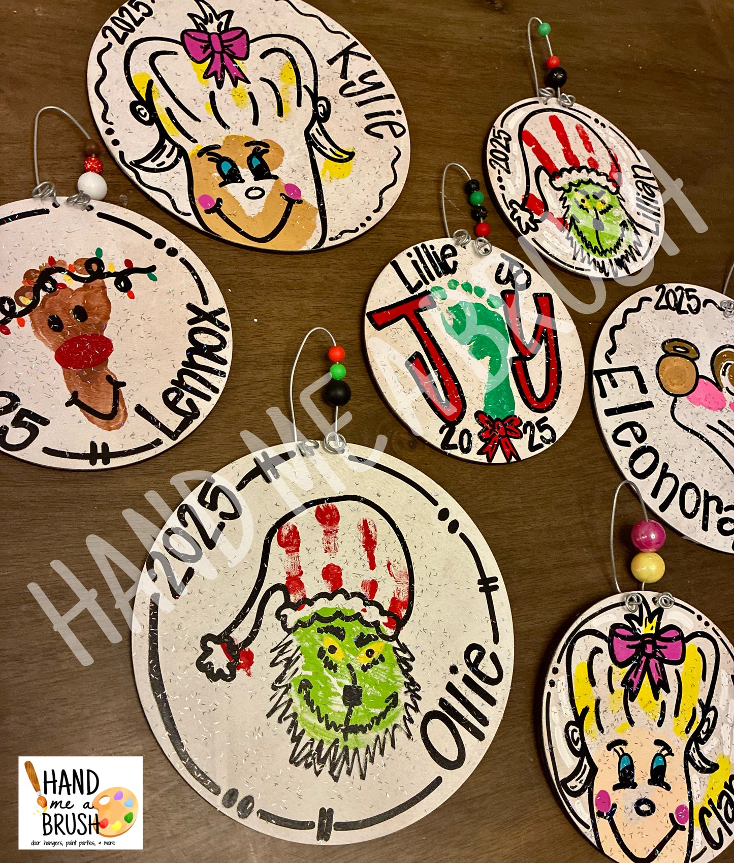 Handprint Ornament