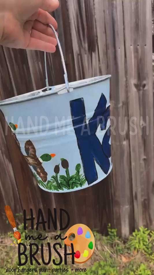 Painted Bucket